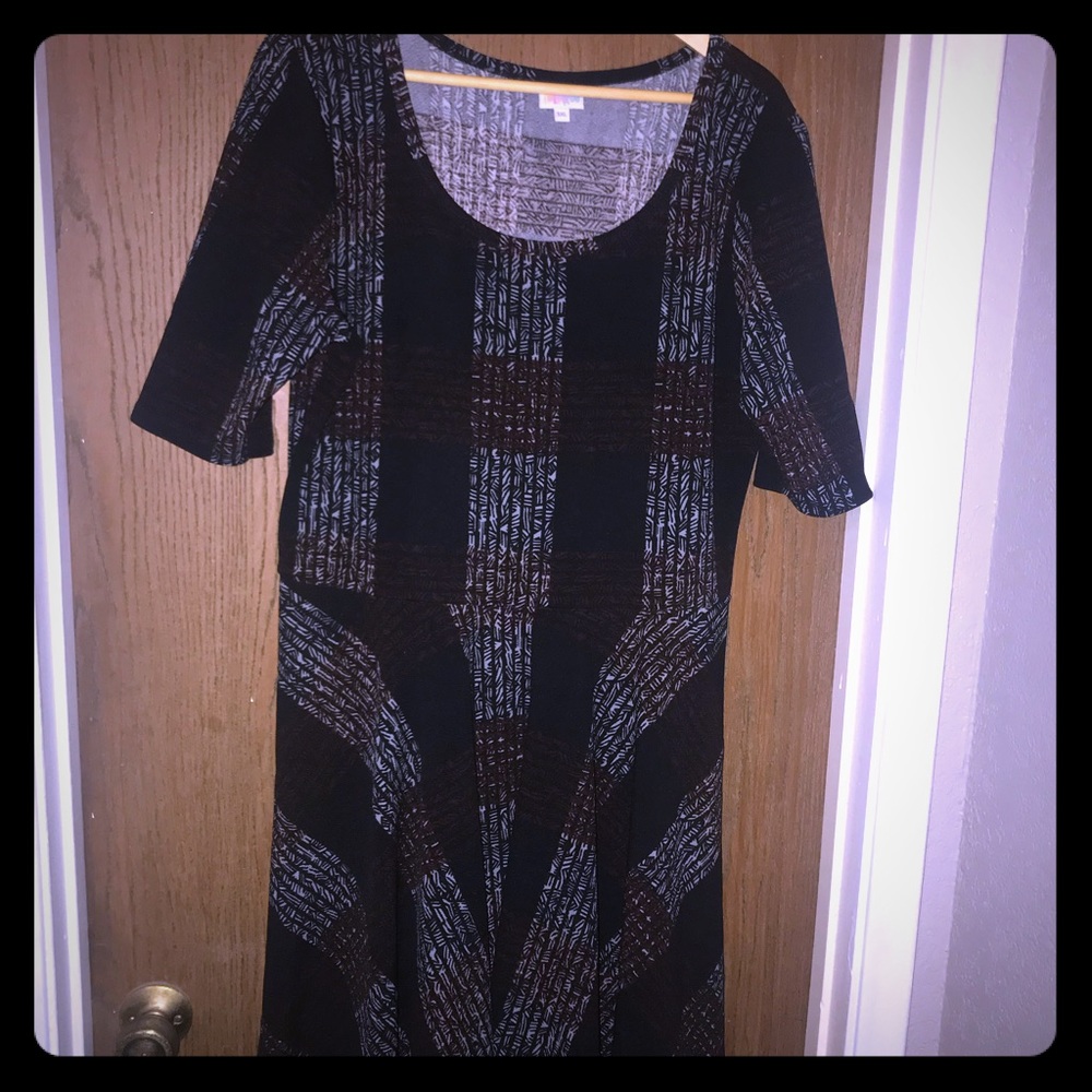Lularoe Nicole dress 3xl 3x new without tags